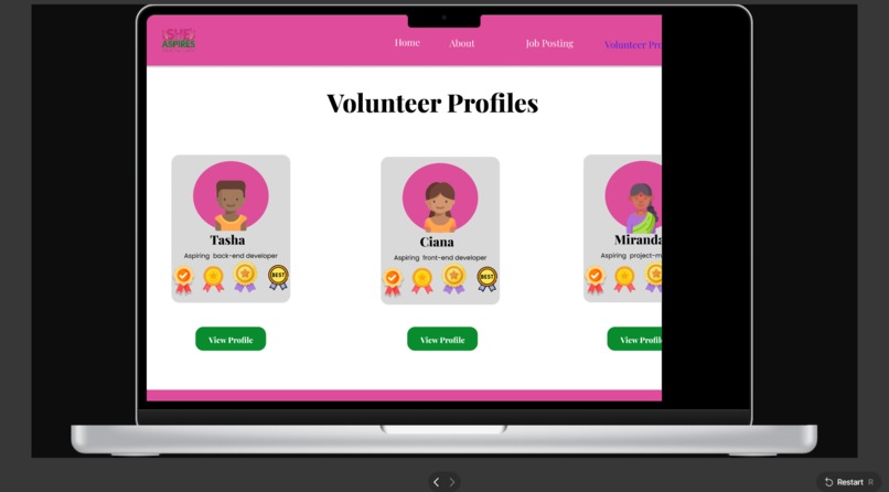 She'Aspires – screenshot 4