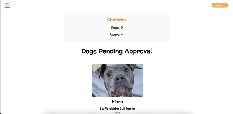 Adogtion: Simplifying the Dog Adoption Process – screenshot 4