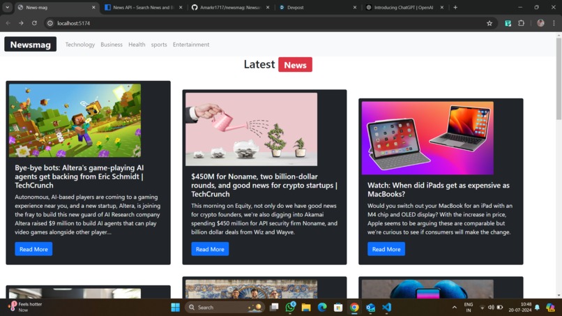 Newsmag – screenshot 1