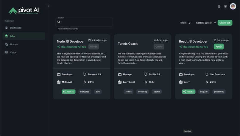 pivotAI – screenshot 5