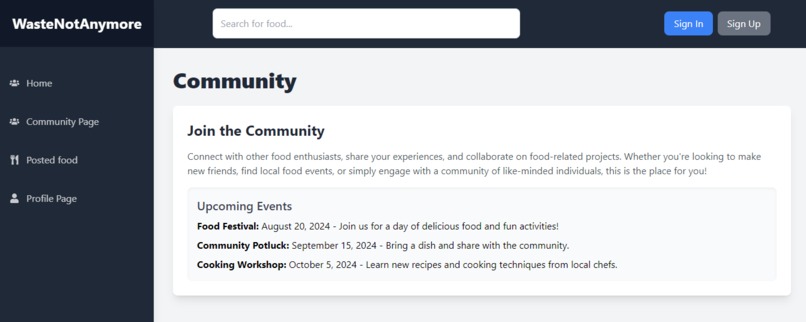 WasteNotAnymore – screenshot 1