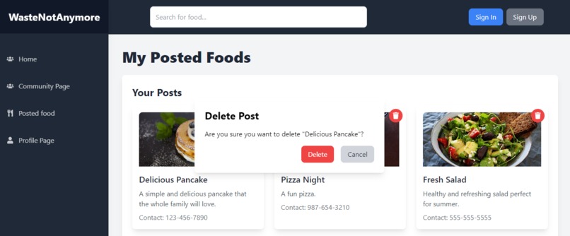 WasteNotAnymore – screenshot 2