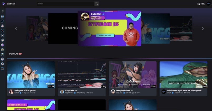 Thetastream – screenshot 1