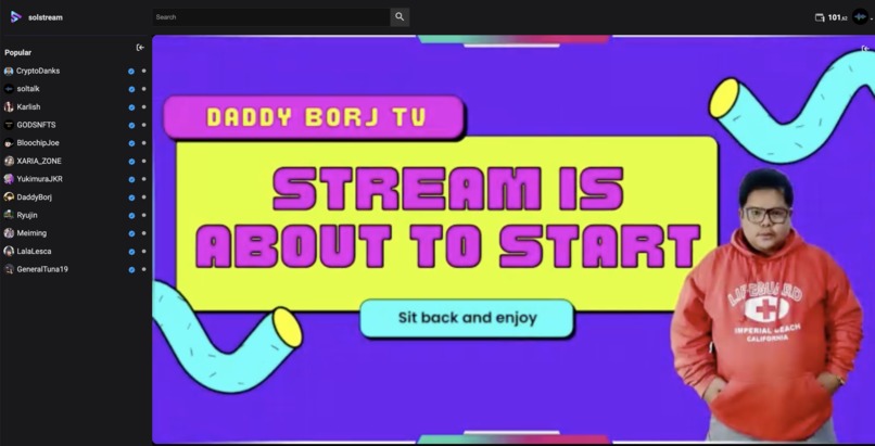 Thetastream – screenshot 2