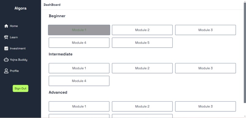 Algora - Personalised Personal Finance Management Platform – screenshot 6