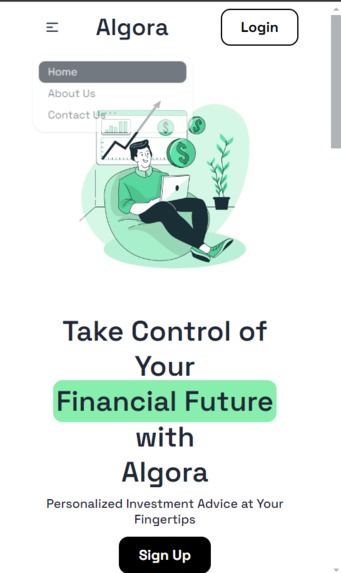 Algora - Personalised Personal Finance Management Platform – screenshot 2