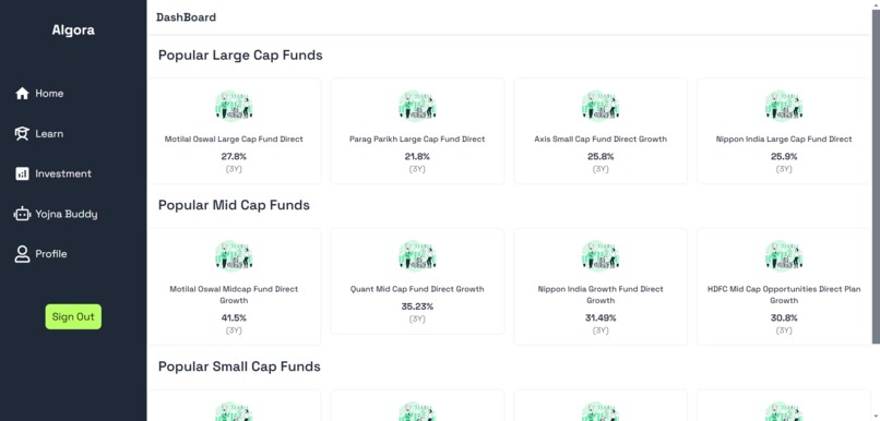 Algora - Personalised Personal Finance Management Platform – screenshot 10