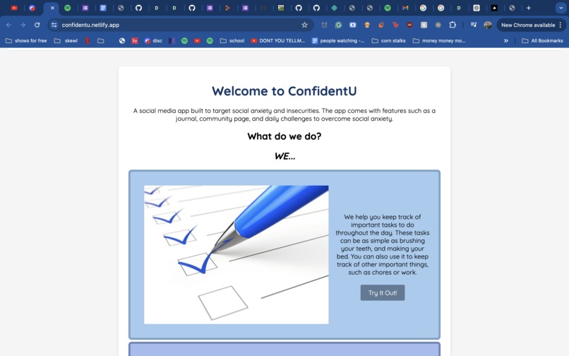 ConfidentU – screenshot 1