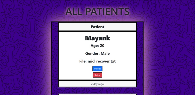 OrthoPredict – screenshot 3