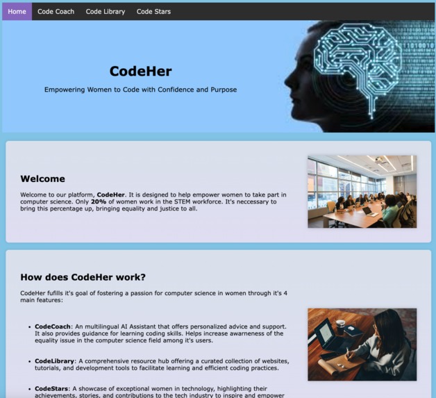 CodeHer  – screenshot 1