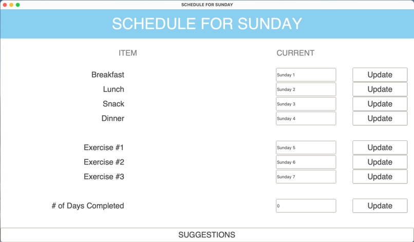 The FitBit – screenshot 2