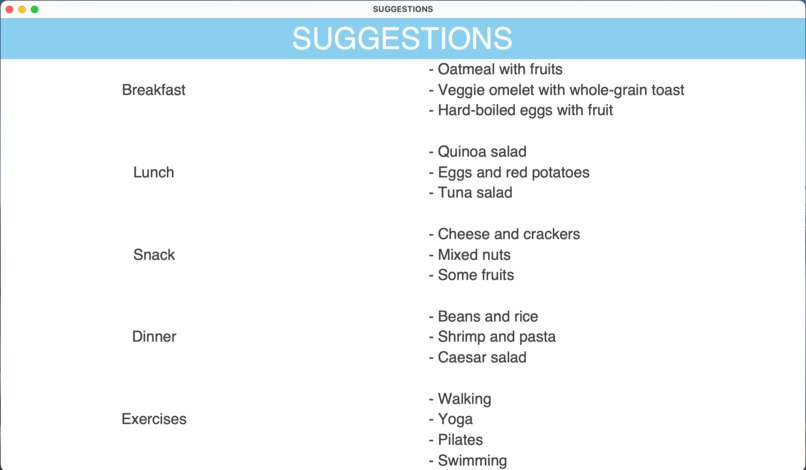The FitBit – screenshot 3