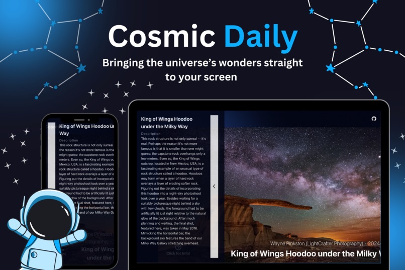 Cosmic Daily  – screenshot 1