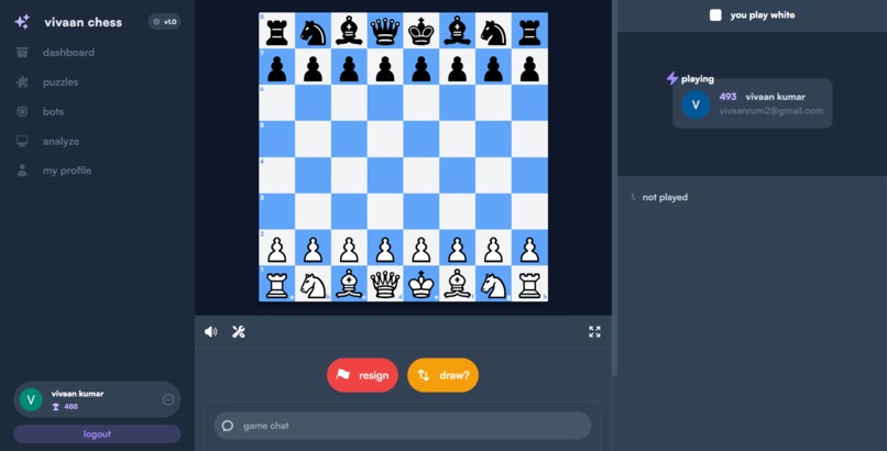 Vivaan chess – screenshot 2