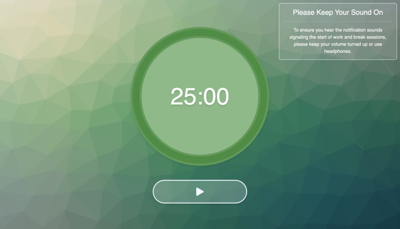 Pomodoro-Pulse – screenshot 2
