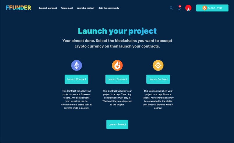 FFUNDER – screenshot 5