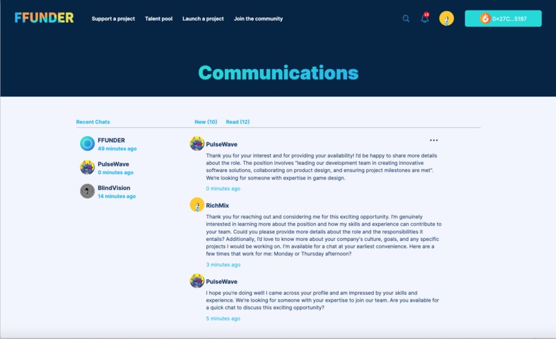 FFUNDER – screenshot 10