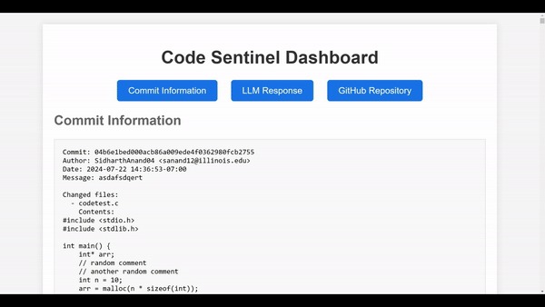 CodeSentinel – screenshot 2