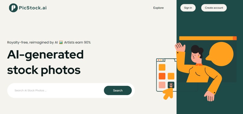 PicStock.ai – screenshot 2