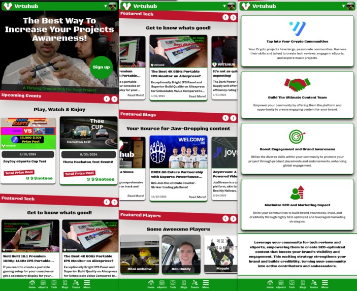 vrtuhub - Empowering Communities To Do More – screenshot 1
