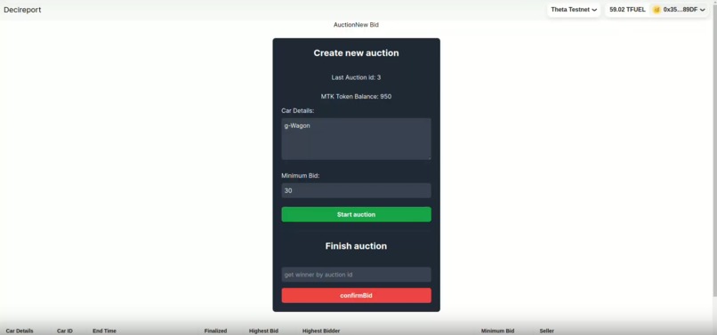 Theta Auction Tools – screenshot 1