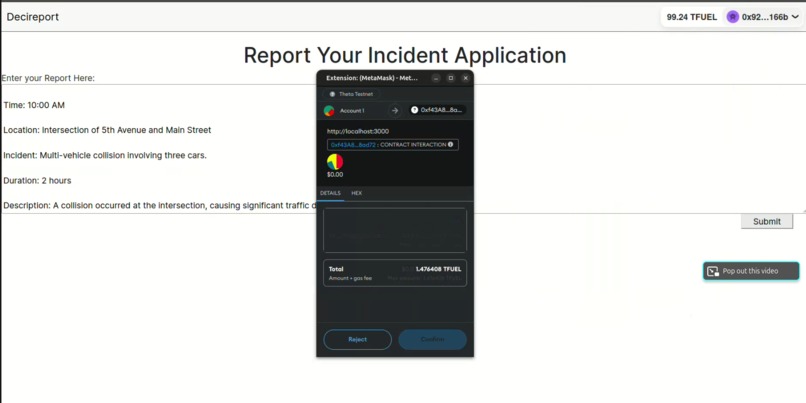 Theta Incident Tools – screenshot 2