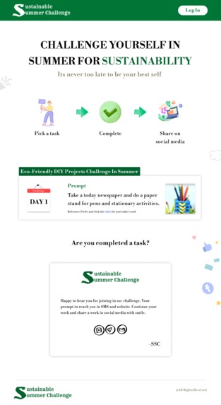 Sustainable summer challenge – screenshot 3