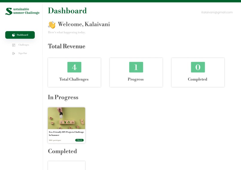 Sustainable summer challenge – screenshot 4