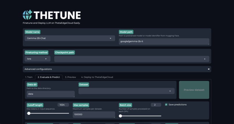 Thetune – screenshot 1