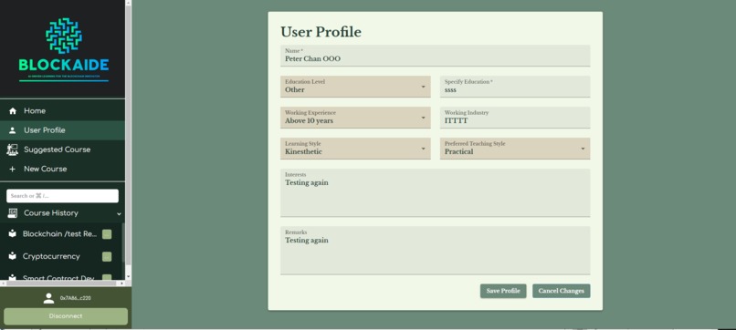 AI Education System – screenshot 3