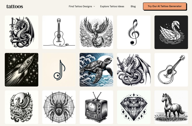 Tattoos.AI – screenshot 1