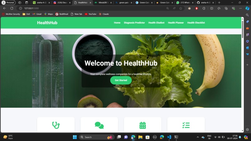 HealthHub – screenshot 1