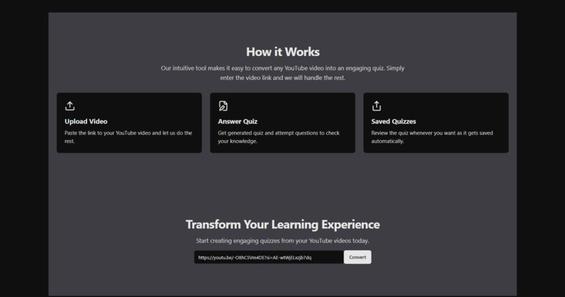 Video2quiz.ai – screenshot 2