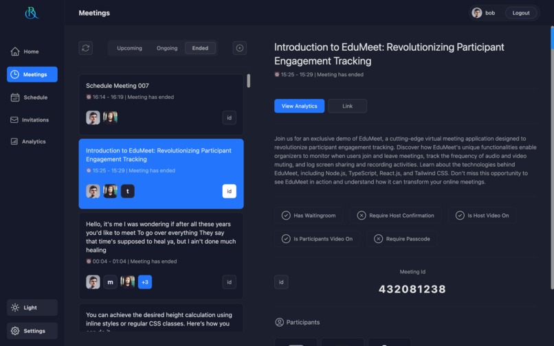 EduMeet – screenshot 3