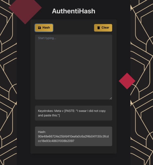 AuthentiHash – screenshot 3