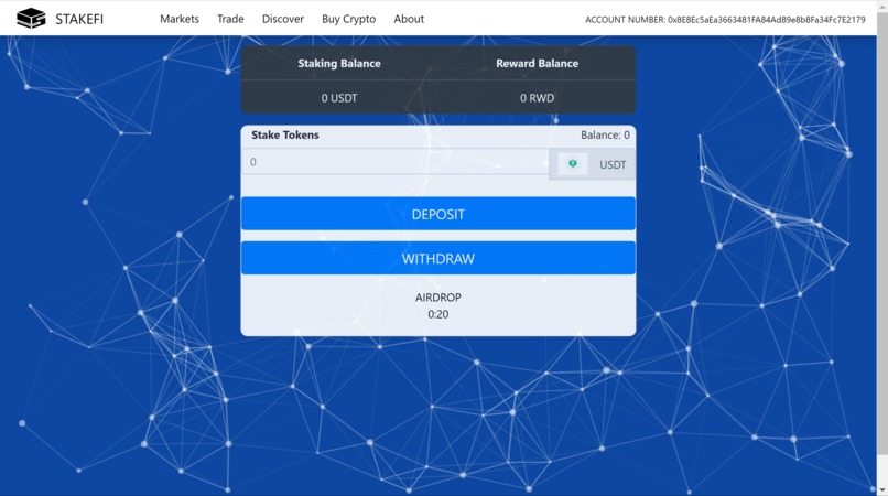 StakeFi – screenshot 1