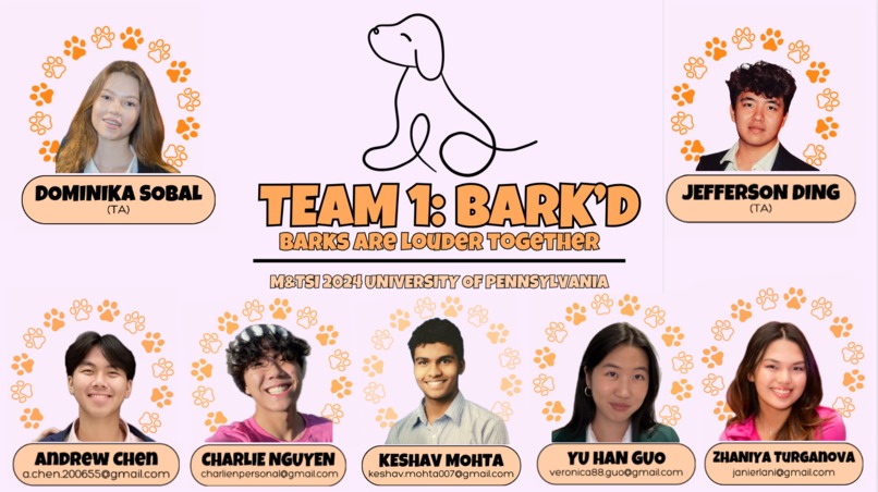 Team 01 - Bark'd – screenshot 1