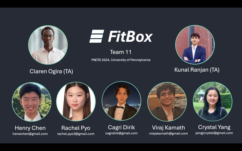 Team 11 - FitBox – screenshot 1