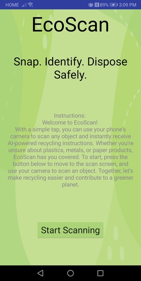 EcoScan – screenshot 1