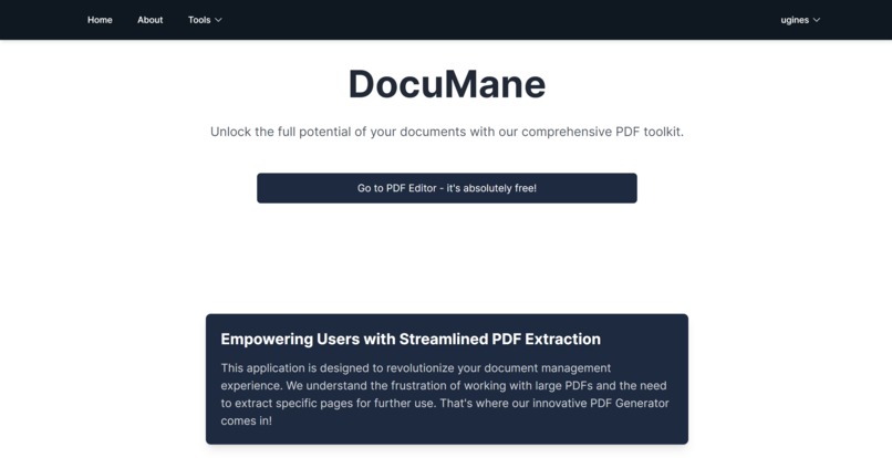 DocuMane – screenshot 2