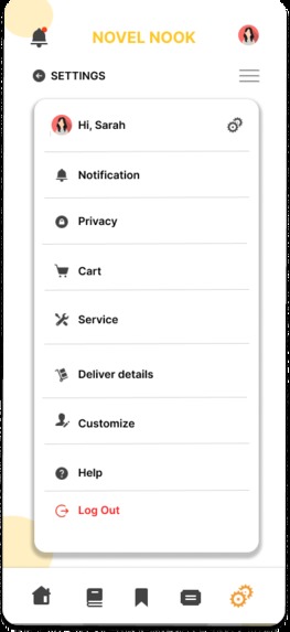 NovelNook – screenshot 2