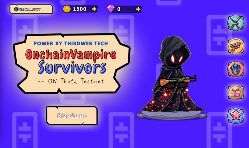 OnchainVampireSurvivors – screenshot 1