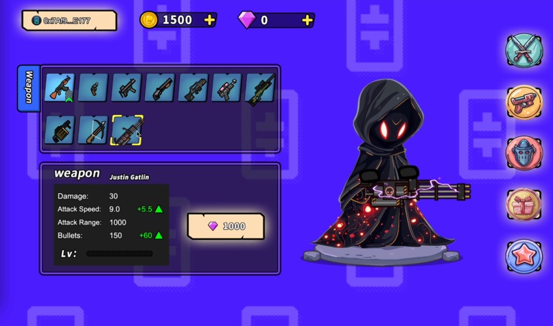 OnchainVampireSurvivors – screenshot 2