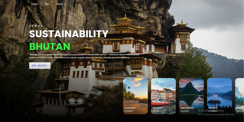 Sustainable Travel – screenshot 2