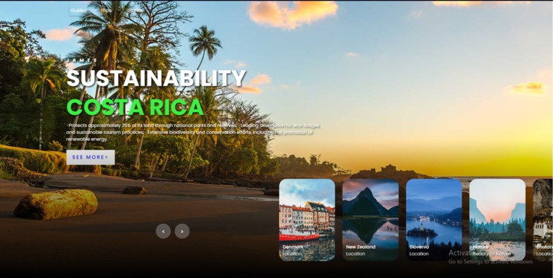 Sustainable Travel – screenshot 3