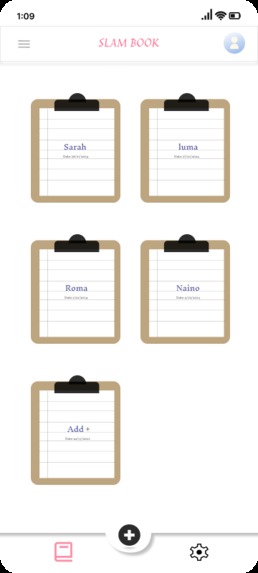 Slambook – screenshot 1