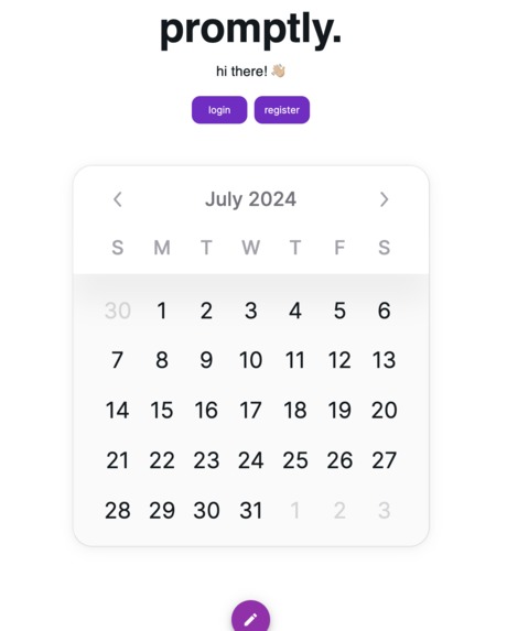 Promptly – screenshot 1