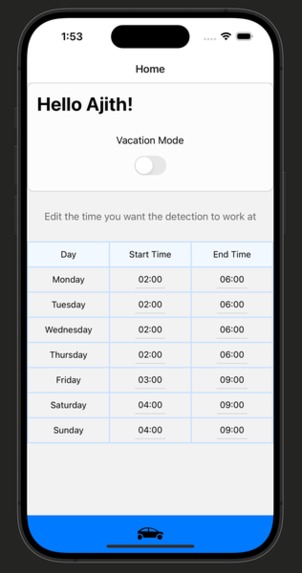 AutoAlert – screenshot 2
