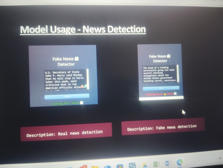 Fake news detector  – screenshot 3