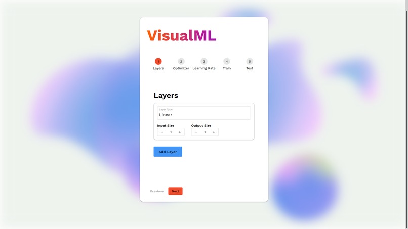 VisualML – screenshot 1